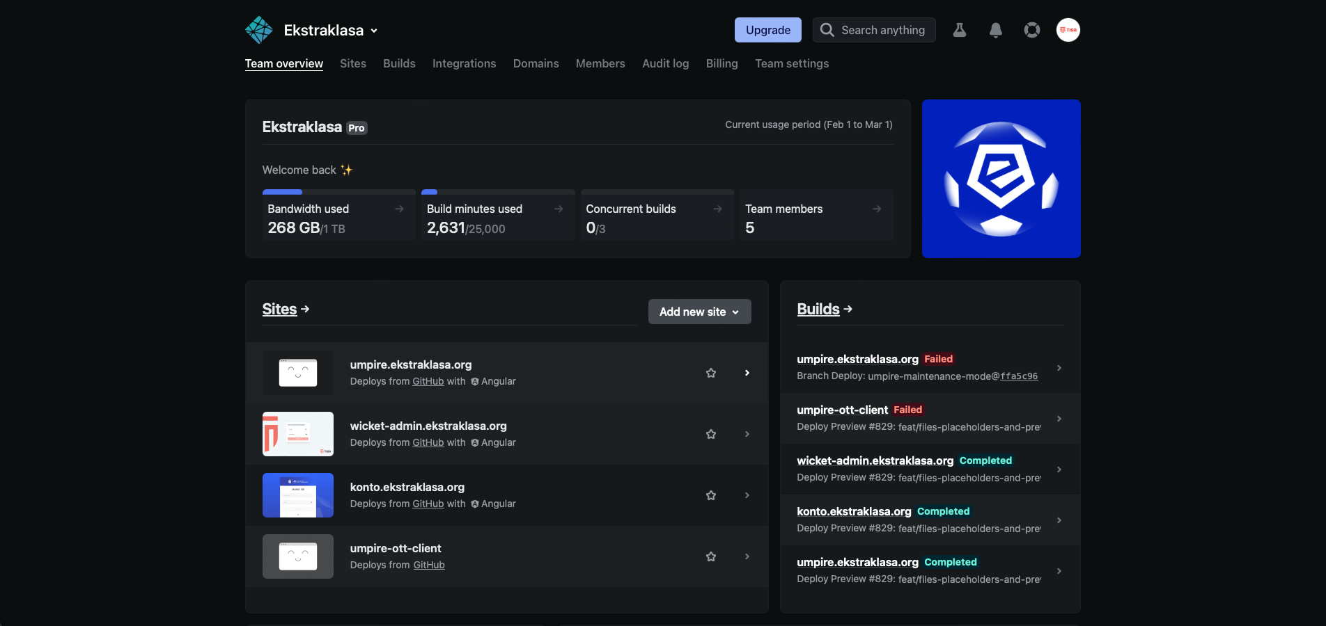 Screenshot of: Find and click the wicket project.